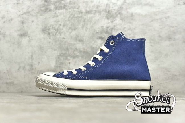 CONVERSE CHUCK TAYLOR ALL STAR 70S HIGH UNIVERSITY BLUE/UNIVERSITY BLUE/WHITE 168509C