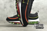 NIKE AIR MAX 97 WORLDWIDE PACK BLACK/GREEN STRIKE/FLASH CRIMSON/WHITE CZ5607-001