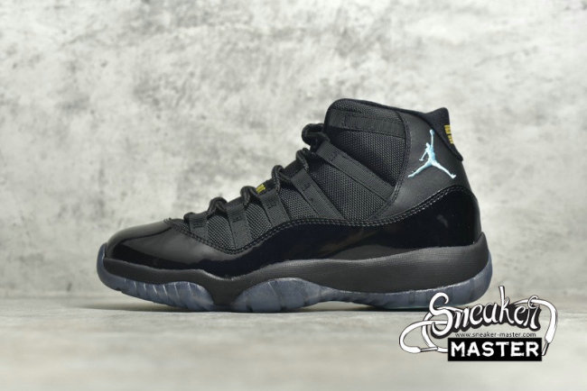 NIKE AIR JORDAN 11 RETRO GAMMA BLUE BLACK/GAMMA BLUE-VARSITY MAIZE 378037-006