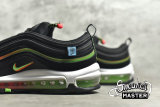 NIKE AIR MAX 97 WORLDWIDE PACK BLACK/GREEN STRIKE/FLASH CRIMSON/WHITE CZ5607-001