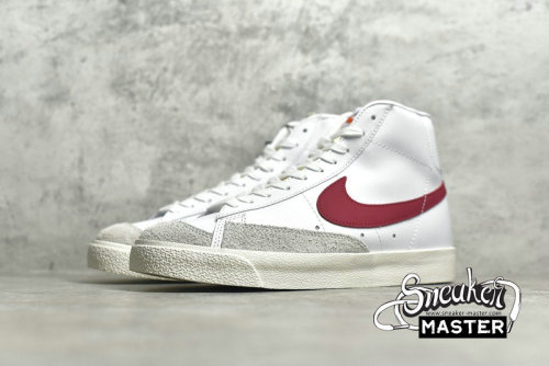 NIKE BLAZER MID '77 VNTG WHITE/WHITE/BRICK RED BQ6806-102