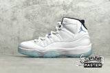NIKE AIR JORDAN 11 RETRO LEGEND BLUE 2014 WHITE/LEGEND BLUE 378037-117
