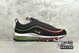NIKE AIR MAX 97 WORLDWIDE PACK BLACK/GREEN STRIKE/FLASH CRIMSON/WHITE CZ5607-001