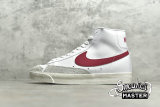 NIKE BLAZER MID '77 VNTG WHITE/WHITE/BRICK RED BQ6806-102