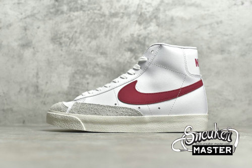 NIKE BLAZER MID '77 VNTG WHITE/WHITE/BRICK RED BQ6806-102