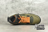 NIKE UNDEFEATED X AIR JORDAN 4 RETRO DEEP GREEN/CLEM-BLACK-DK JBM351-M1