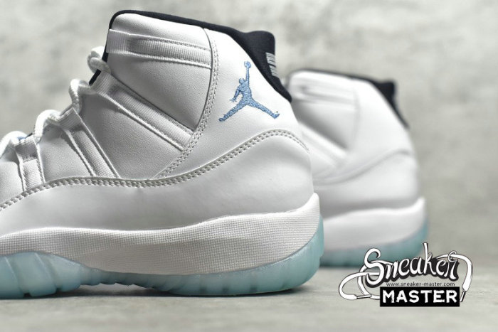 NIKE AIR JORDAN 11 RETRO LEGEND BLUE 2014 WHITE/LEGEND BLUE 378037-117