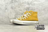 CONVERSE CHUCK TAYLOR ALL STAR 70S HIGH MUSTARD YELLOW/MUSTARD YELLOW/WHITE 159189C