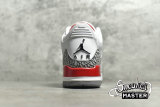 NIKE AIR JORDAN 3 RETRO KATRINA/HALL OF FAME WHITE/CEMENT GREY-BLACK-FIRE RED 136064-116