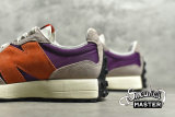 NEW BALANCE 327 RUNNING SHOES PURPLE/ORANGE/WHITE-LIGHT GREY MS327ZS1