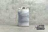 NIKE AIR JORDAN 1 MID MIXED TEXTURES BLUE SAIL/BLUE-WHITE DA4666-100