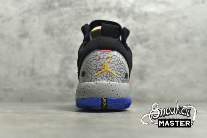 NIKE AIR JORDAN 34 LOW PF HERITAGE BLACK/LASER ORANGE/WHITE CZ7746-008