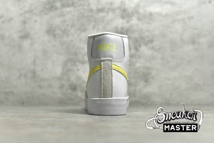 NIKE BLAZER MID 77 LEMON VENOM WHITE/LEMON VENOM/PURE PLATINUM/FOSSIL CZ0362-100