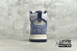NIKE NOTRE X SB DUNK HIGH BLUE VOID MIDNIGHT NAVY/SKY GREY/FOSSIL/MIDNIGHT NAVY CW3092-400