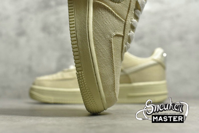 NIKE STUSSY X AIR FORCE 1 LOW FOSSIL FOSSIL STONE/SAIL/OFF WHITE CZ9084-200