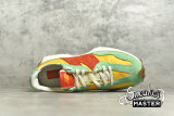 NEW BALANCE 327 RUNNING SHOES RED/YELLOW-MINT GREEN MS327SZ1