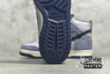 NIKE NOTRE X SB DUNK HIGH BLUE VOID MIDNIGHT NAVY/SKY GREY/FOSSIL/MIDNIGHT NAVY CW3092-400