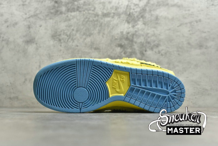 NIKE GRATEFUL DEAD X SB DUNK LOW YELLOW BEAR OPTI YELLOW/BLUE FURY CJ5378-700