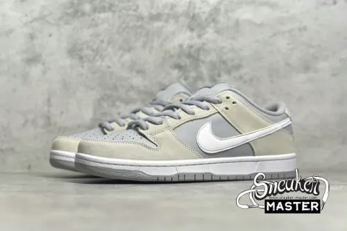 NIKE SB DUNK LOW SUMMIT WHITE/WHITE-WOLF GREY AR0778-110