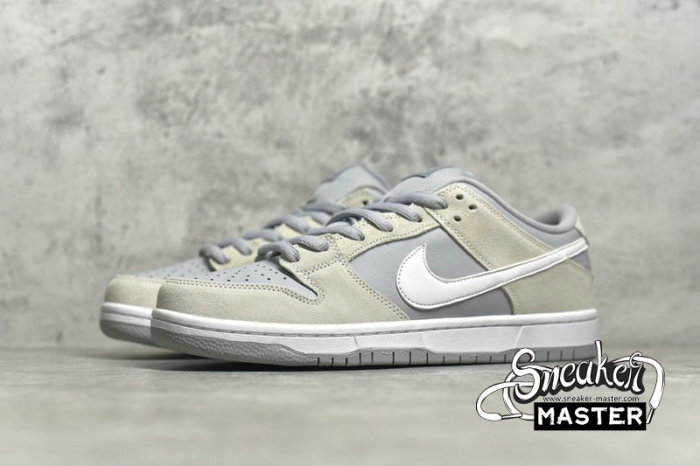 NIKE SB DUNK LOW SUMMIT WHITE/WHITE-WOLF GREY AR0778-110