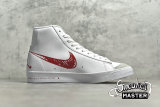 NIKE BLAZER MID 77 SCRIBBLE-RED WHITE/RED-SAIL CW7580-100