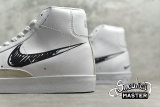 NIKE BLAZER MID 77 SKETCH WHITE/WHITE/BLACK CW7580-101