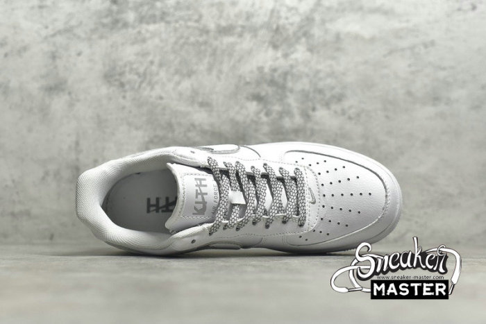 NIKE AIR FORCE 1 LOW X KITH WHITE/WHITE/SILVER CR7792-022