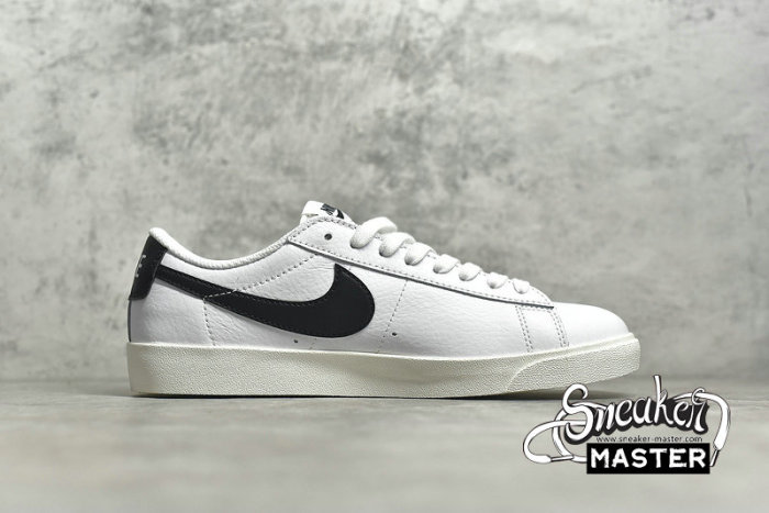 NIKE BLAZER LOW LEATHER WHITE/BLACK-SAIL CI6377-101