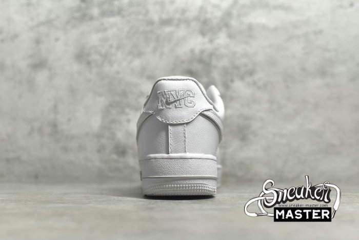 NIKE AIR FORCE 1 LOW X KITH WHITE/WHITE/SILVER CR7792-022