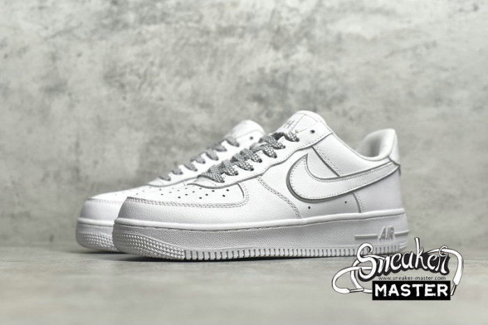 NIKE AIR FORCE 1 LOW X KITH WHITE/WHITE/SILVER CR7792-022