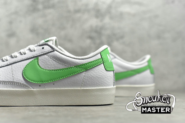 NIKE BLAZER LOW GREEN SPARK WHITE/GREEN SPARK/SAIL CI6377-105