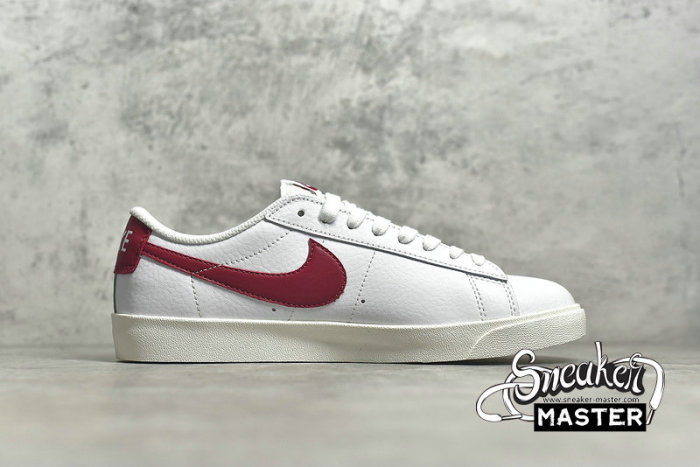 NIKE BLAZER LOW WHITE/WHITE/UNIVERSITY RED CI6377-102