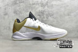 NIKE KOBE 5 PROTRO BIG STAGE/PARADE WHITE/METALLIC GOLD-BLACK CT8014-100