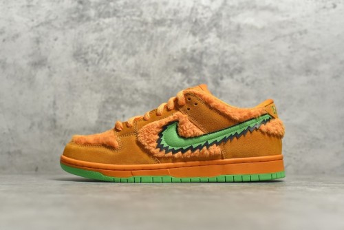 NIKE GRATEFUL DEAD X SB DUNK LOW ORANGE BEAR ORANGE/GREEN CJ5378-800