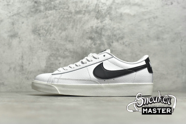 NIKE BLAZER LOW LEATHER WHITE/BLACK-SAIL CI6377-101
