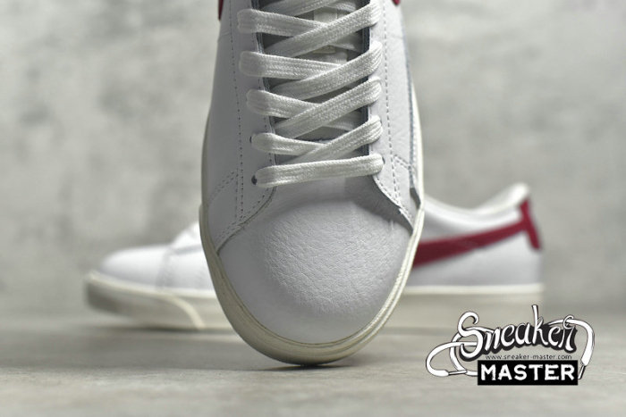 NIKE BLAZER LOW WHITE/WHITE/UNIVERSITY RED CI6377-102