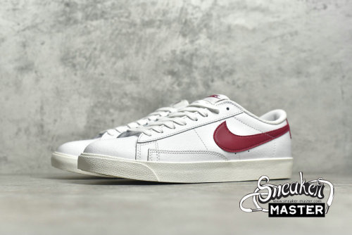 NIKE BLAZER LOW WHITE/WHITE/UNIVERSITY RED CI6377-102