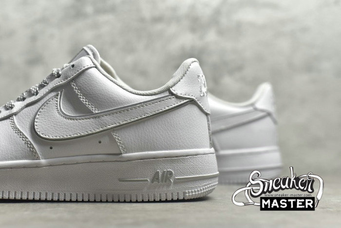 NIKE AIR FORCE 1 LOW X KITH WHITE/WHITE/SILVER CR7792-022