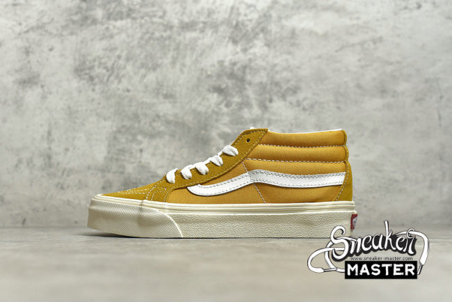 VANS SK8-MID YELLOW/YELLOW/WHITE VN0A3WM322L