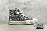 CONVERSE CRAYON SHIN-CHAN X CHUCK TAYLOR ALL STAR HIGH TOP BLACK/BLACK/WHITE 168822C