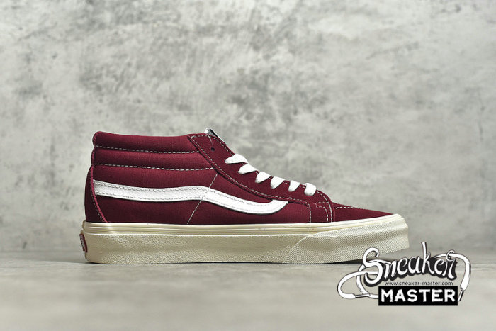 VANS SK8-MID WINE RED/WINE RED/WHITE VN0A3WM324Q