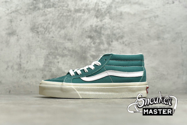 VANS SK8-MID GREEN/GREEN/WHITE VN0A3WM322K