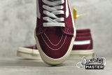 VANS SK8-MID WINE RED/WINE RED/WHITE VN0A3WM324Q