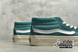 VANS SK8-MID GREEN/GREEN/WHITE VN0A3WM322K