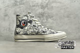 CONVERSE CRAYON SHIN-CHAN X CHUCK TAYLOR ALL STAR HIGH TOP WHITE/WHITE/BLACK 168821C