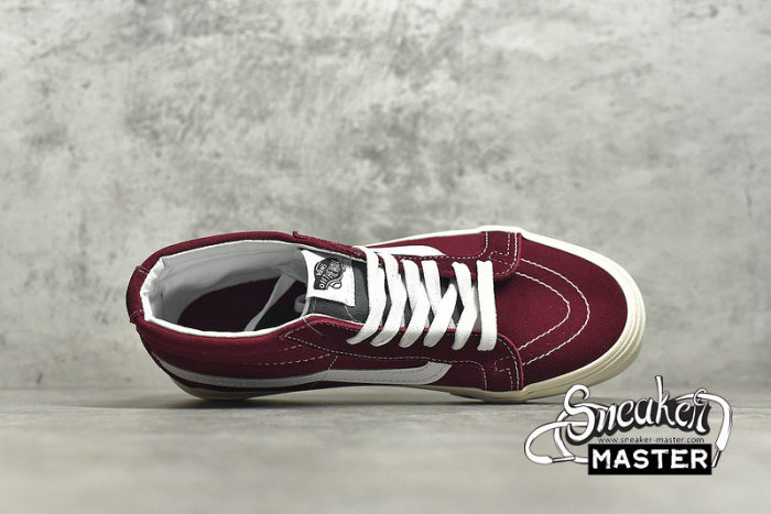 VANS SK8-MID WINE RED/WINE RED/WHITE VN0A3WM324Q