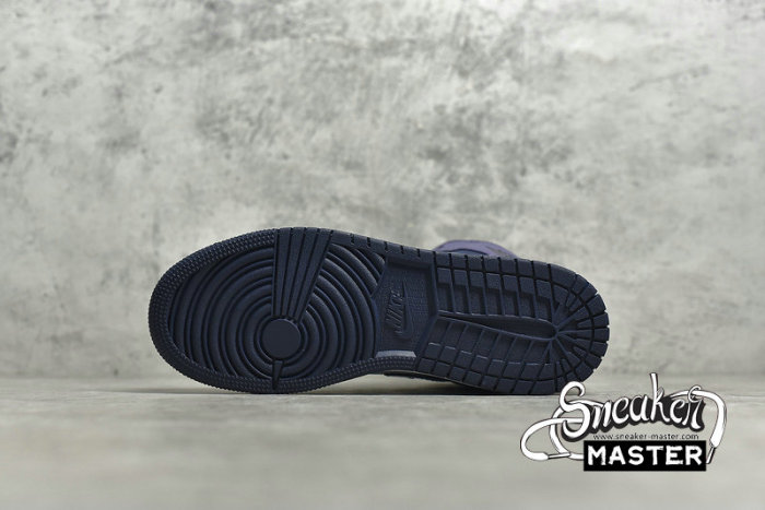 NIKE AIR JORDAN 1 MID GS SANDED PURPLE OBSIDIAN/SANDED PURPLE/WHITE 554725-445