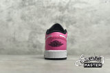 NIKE AIR JORDAN 1 LOW GS PINKSICLE WHITE/PINKSICLE/BLACK 554723-106