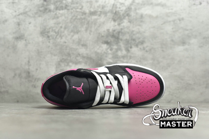 NIKE AIR JORDAN 1 LOW GS PINKSICLE WHITE/PINKSICLE/BLACK 554723-106