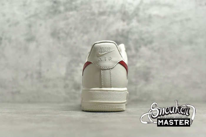 NIKE AIR FORCE 1 LOW 07 SAIL/WHITE/UNIVERSITY RED 315122-126